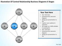 Business process diagram examples diagrams 6 stages powerpoint templates ppt backgrounds for slides