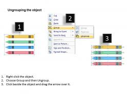 Business process diagram symbols flow to present steps 4 stages powerpoint templates