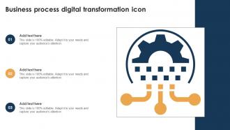 Business Process Digital Transformation Icon