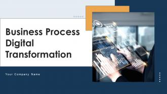 Business Process Digital Transformation Powerpoint PPT Template Bundles