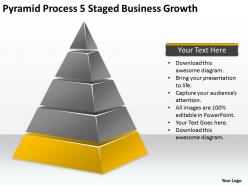 Business process flow chart staged growth powerpoint templates ppt backgrounds for slides 0515