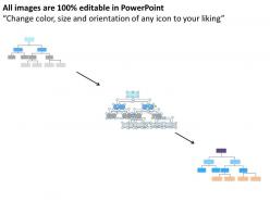 Business process flow diagrams organization chart marketing theme powerpoint slides 0523