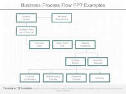 Business process flow ppt examples