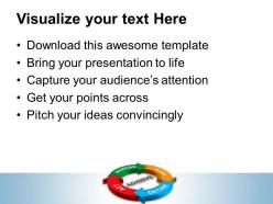 Business process flow presentation powerpoint templates achieve ppt slides