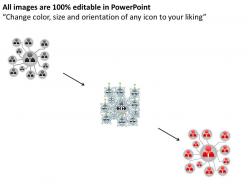 Business process flowchart networking mind map diagram powerpoint slides