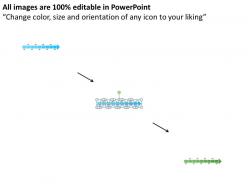 Business process flowchart progression of project timeline diagram powerpoint templates
