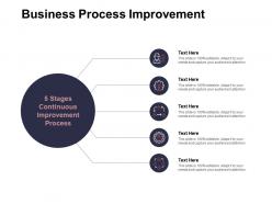 Business process improvement gears ppt powerpoint presentation ideas background images