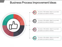 Business process improvement ideas powerpoint slide designs