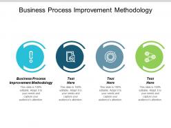 Business process improvement methodology ppt powerpoint presentation pictures format ideas cpb