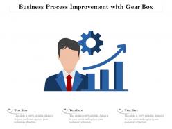 Business process improvement with gear box