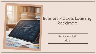 Business Process Learning Roadmap PPT Slides AT