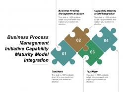 Business process management initiative capability maturity model integration cpb