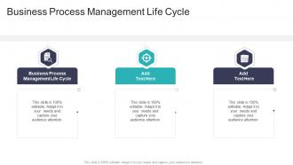 Business Process Management Life Cycle In Powerpoint And Google Slides Cpb