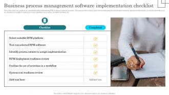 Business Process Management Software Bpm Lifecycle Implementation Process