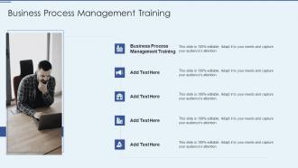 Business Process Management Training In Powerpoint And Google Slides Cpb