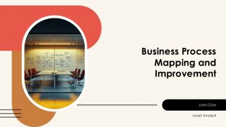 Business Process Mapping And Improvement PPT Template AT