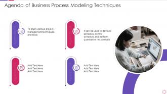 Business process modeling techniques agenda of business process modeling