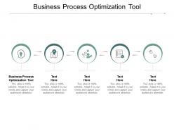 Business process optimization tool ppt powerpoint presentation portfolio mockup cpb