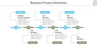 Business process outcomes ppt powerpoint presentation summary outfit cpb