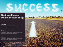 Business Process Path To Success Image
