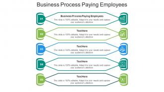 Business process paying employees ppt powerpoint presentation summary vector cpb