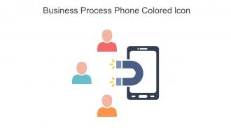 Business Process Phone Colored Icon In Powerpoint Pptx Png And Editable Eps Format