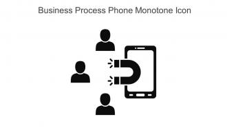 Business Process Phone Monotone Icon In Powerpoint Pptx Png And Editable Eps Format