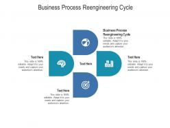 Business process reengineering cycle ppt powerpoint presentation styles example cpb