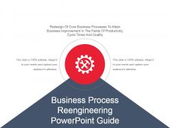 Business process reengineering powerpoint guide