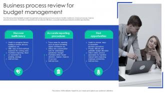 Business Process Review For Budget Management