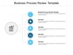 Business process review template ppt powerpoint presentation icon template cpb