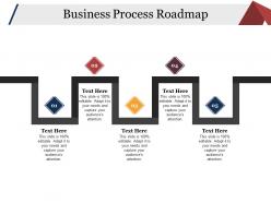 Business process roadmap powerpoint slide presentation examples