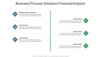 Business Process Solutions Financial Analysis In Powerpoint And Google Slides Cpb