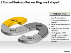 Business process workflow diagram examples businesprocesdiagram 4 staged powerpoint templates 0515