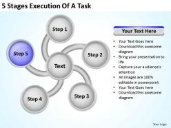 Business process workflow diagram of task powerpoint templates ppt backgrounds for slides