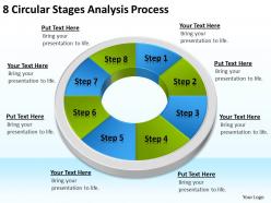 Business processes stages analysis powerpoint templates ppt backgrounds for slides