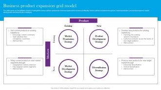 Business Product Expansion Grid Model Comprehensive Guide For Global