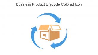 Business Product Lifecycle Colored Icon In Powerpoint Pptx Png And Editable Eps Format