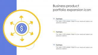 Business Product Portfolio Expansion Icon