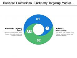 Business professional blackberry targeting market local marketing social media