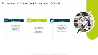 Business Professional Business Casual In Powerpoint And Google Slides Cpb