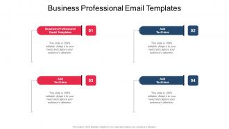 Business Professional Email Templates In Powerpoint And Google Slides Cpb