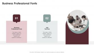 Business Professional Fonts In Powerpoint And Google Slides Cpb
