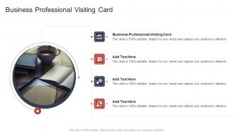 Business Professional Visiting Card In Powerpoint And Google Slides Cpb