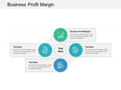 Business profit margin ppt powerpoint presentation file designs cpb