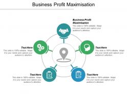 Business profit maximisation ppt powerpoint presentation icon pictures cpb