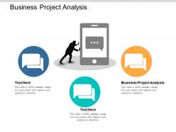 Business project analysis ppt powerpoint presentation file backgrounds cpb