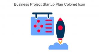 Business Project Startup Plan Colored Icon In Powerpoint Pptx Png And Editable Eps Format