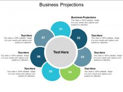 Business projections ppt powerpoint presentation gallery demonstration cpb