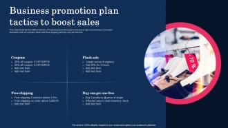 Business Promotion Plan Tactics To Boost Sales